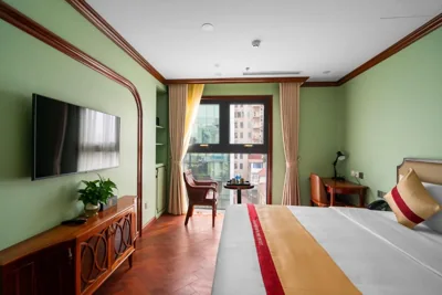 Deluxe Double Room — 12 A&B Điện Biên Phủ Hà Nội Hotel
